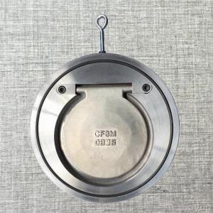 Single lobe check valve  